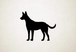 Carolina Dog - Dingo - Silhouette hond