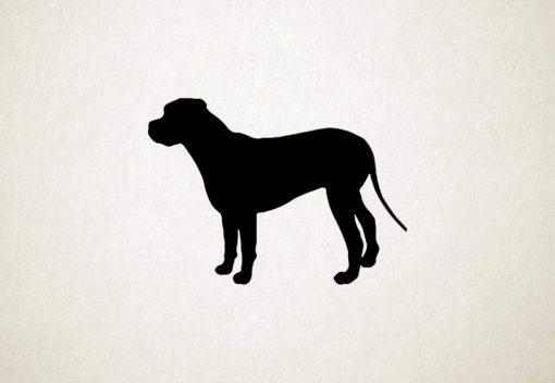 Catahoula Bulldog - Silhouette hond