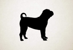 Chinese Shar-pei - Silhouette hond