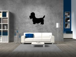 Dandie Dinmont Terrier - Silhouette hond