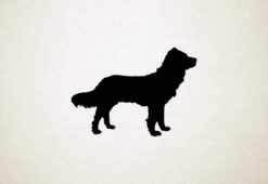 Duitse wachtelhond - Deutscher Wachtelhund - Silhouette hond