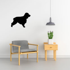 Engelse Cocker Spaniel - Silhouette hond