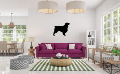 Field Spaniel - Silhouette hond