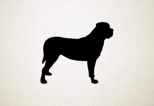 Mastiff - Silhouette hond