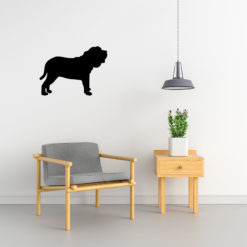 Neapolitan Mastiff - Mastino napoletano - Silhouette hond