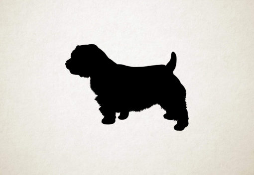 Norfolk Terrier - Silhouette hond