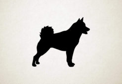 Noorse Buhund - Silhouette hond