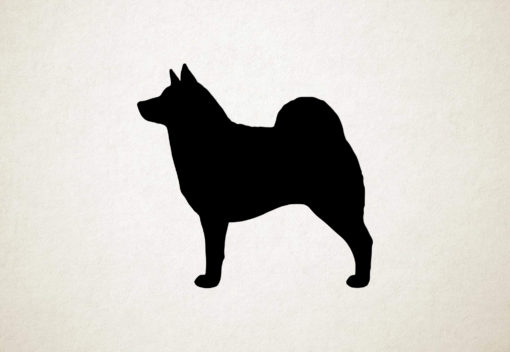 Noorse Elandhond - Silhouette hond
