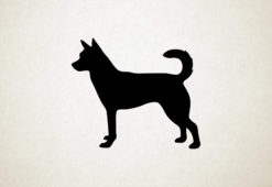 Noorse Lundehund - Silhouette hond