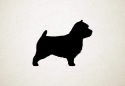 Norwich Terrier - Silhouette hond