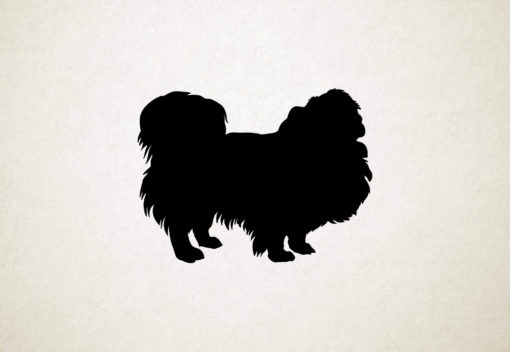 Pekingees - Silhouette hond