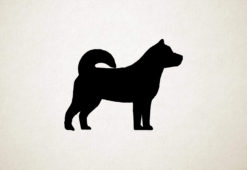 Pitsky - Silhouette hond