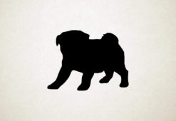 Pugalier - Silhouette hond