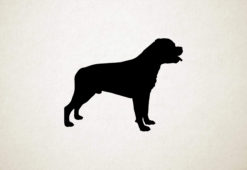 Rottweiler - Silhouette hond