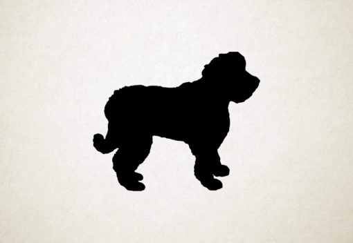 Saint Berdoodle - Silhouette hond
