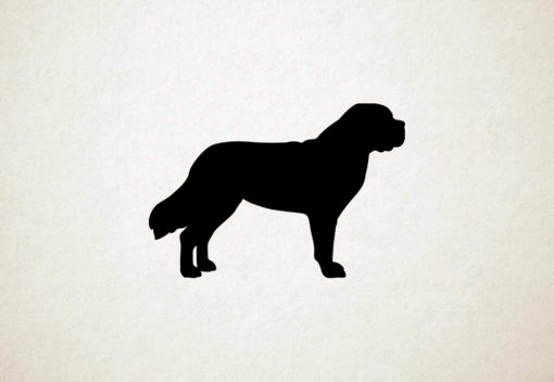 Sint Bernard - Silhouette hond