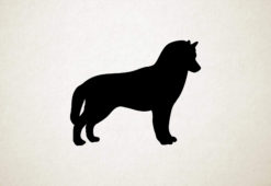Siberische Husky - Silhouette hond