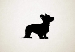 Skye Terrier - Silhouette hond
