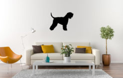 Irish Soft Coated Wheaten Terrier - Silhouette hond