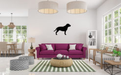 Staffordshire Bull Terrier - Stafford - Silhouette hond