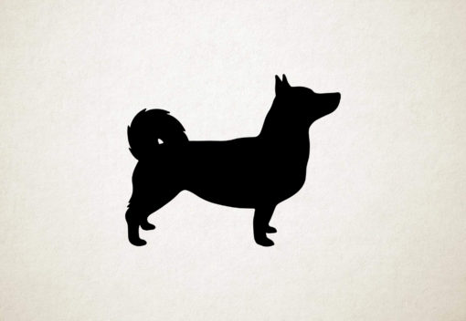 Zweedse Vallhund - Silhouette hond