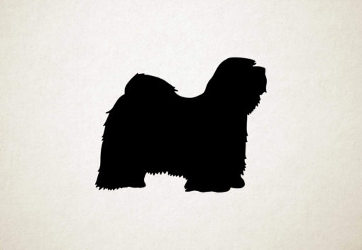 Tibetaanse Terrier - Silhouette hond