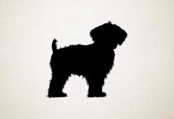 Yorkipoo - Silhouette hond